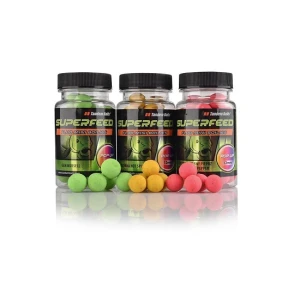 Pop Up Tandem Baits Superfeed Fluo Mini 12mm 35g Red Krill
