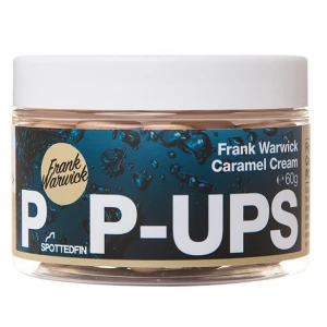 Pop-up Spotted Fin Frank Warwick Caramel Cream 15mm