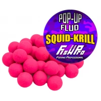 Pop-Up Fhp 15Mm Pink Squid-Krill 40G
