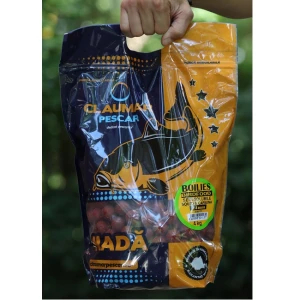 Boilies Claumar Birdfood Semi-Solubile Squid & Capsuna 24mm 4 kg