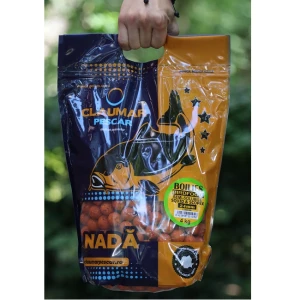 Boilies Claumar Birdfood Semi-Solubile Squid & Scopex 20mm 4 kg