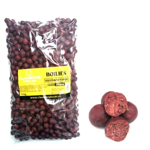 Boilies Claumar Birdfood Tare Squid And Capsuni 24mm 5kg Punga