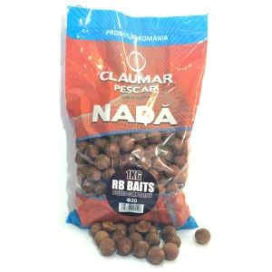 Boilies Claumar Fishmeal Solubile Rb Competition 2 20mm 1kg