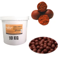 Boilies Claumar Fishmeal Solubile Squid & Capsuni 16mm 10Kg Cu Galeata