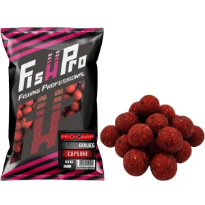 Boilies Fish Pro Pro Carp, Capsuna, 20mm, 0.8kg