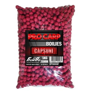 Boilies Fish Pro Carp, Squid-capsuni, 20mm, 10kg