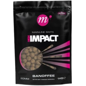Boilies MAINLINE High Impact, Banoffee, 20mm, 1kg Boilies MAINLINE High Impact, Banoffee, 20mm, 1kg