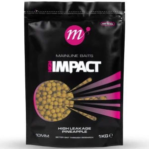 Boilies Mainline High Impact, Leakage Pineapple, 10mm, 1kg