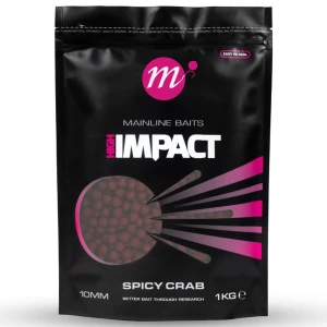 Boilies MAINLINE High Impact, Spicy Crab, 15mm, 1kg Boilies MAINLINE High Impact, Spicy Crab, 15mm, 1kg