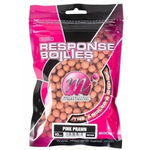 Boilies Mainline Shelf Life Boilies, Pink Prawn, 10 Mm, 200 Gr