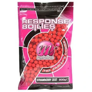 Boilies Mainline Shelf Life Boilies, Strawberry Zest, 10 Mm, 200 Gr