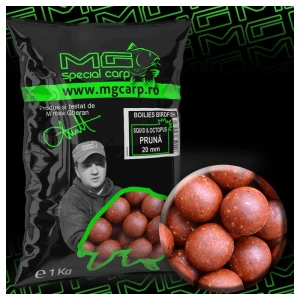 Boilies MG SPECIAL CARP TARI Squid Octopus Pruna 20mm 1KG Boilies MG SPECIAL CARP TARI Squid Octopus Pruna 20mm 1KG