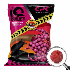 Boilies Semi Solubil CPK IQ, Capsuna, 20mm, 3kg
