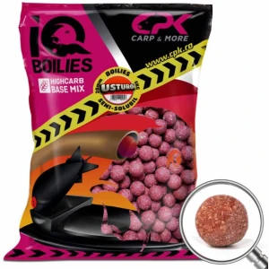 Boilies Semi Solubil CPK IQ, Usturoi, 24mm, 3kg