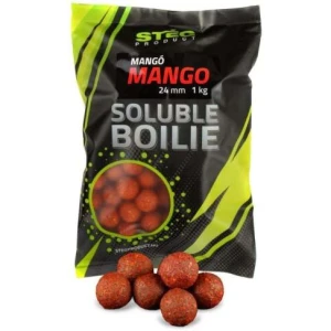Boilies Solubil STEG Boilie, Mango, 24mm, 1kg