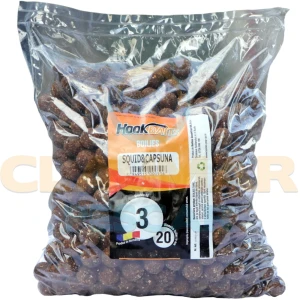Boilies Tare Birdfood Hook Baits, Squid & Capsuna, 20mm, 3kg Boilies Tare Birdfood Hook Baits, Squid & Capsuna, 20mm, 3kg