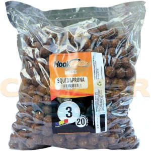 Boilies Tare Birdfood Hook Baits, Squid & Pruna, 20mm, 3kg Boilies Tare Birdfood Hook Baits, Squid & Pruna, 20mm, 3kg