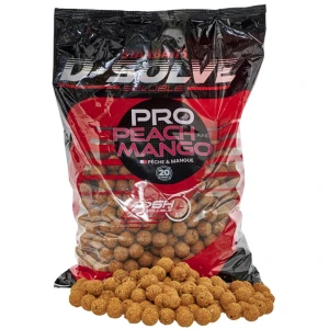 Boilies Tare STARBAITS Probiotic D Solve, Peach Mango, 20mm, 2.5kg