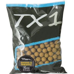 Boilies Tare de Nadit SHIMANO TX1 Banana & Ananas, 15mm, 5kg