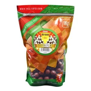 Boilies Solubil Wlc Red Squid Tournament 1kg 20 Mm