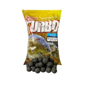 Boilies Benzar Mix Turbo Boilies Spicy Fish 24mm 800g