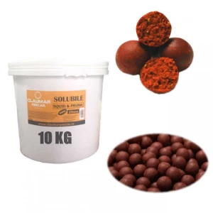 Boilies Claumar Fishmeal Solubil Squid Cu Pruna 16mm 10kg Cu Galeata