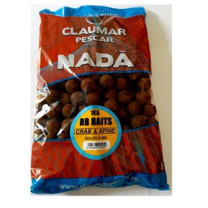 Boilies Claumar Fishmeal Tare Rb Crab And Afine 20mm 1kg
