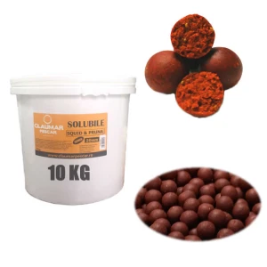 Boilies Claumar Fishmeal Solubile Squid And Pruna 20mm 10kg Cu Galeata