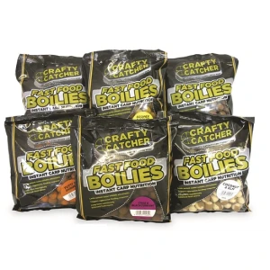 Boilies Crafty Catcher Fast Food Crab Meat Sea Salt 500gr