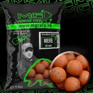 Boiliesuri Solubile MG Special Carp Miere 20mm 1kg Boiliesuri Solubile MG Special Carp Miere 20mm 1kg