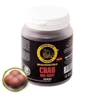 Boilies Carping Club Meatrigshot Crab Solubil 150gr