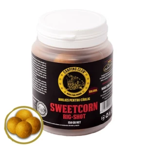 Boilies Carping Club Sweetcorn Rigshot Solubil 150gr