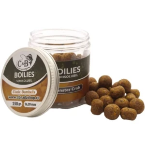 Boilies C&b Semisolubil, Monster Crab, Maro, 16-20mm, 150g