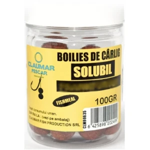 Boilies Claumar Fishmeal De Carlig Solubile Robin Red 100gr