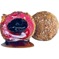 Boilies Cu Miez Lichid LK BAITS Nutrigo, Monster Crab, 20mm, 200ml