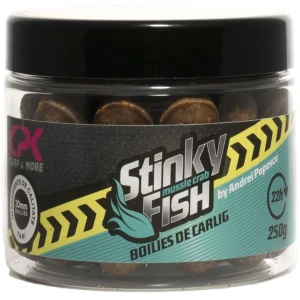 Boilies De Carlig Cpk Solubil, Stinky Fish, 20mm, 300g