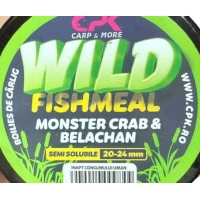 Boilies De Carlig Cpk Wild Carp Fishmeal Semisolubil, Monster Crab-belachan, 20-24mm, 170g Boilies De Carlig Cpk Wild Carp Fishmeal Semisolubil, Monster Crab-belachan, 20-24mm, 170g