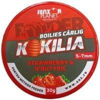 Boilies SENZOR Kokilia Method Feeder, Strawberry N Butyric, 5-7mm, 30g Boilies SENZOR Kokilia Method Feeder, Strawberry N Butyric, 5-7mm, 30g