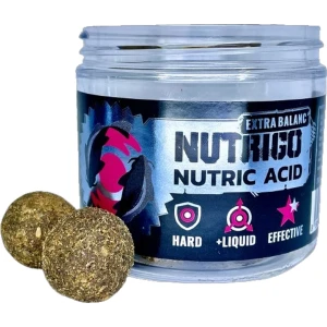 Boilies Cu Miez Lichid Lk Baits Nutrigo, Acid Nutric, 20-25mm, 250ml, 12buc/pac