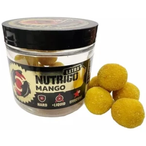 Boilies Cu Miez Lichid Lk Baits Nutrigo, Extra Mango, 20mm, 100ml
