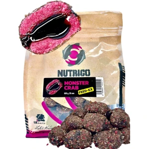 Boilies Cu Miez Lichid Lk Baits Nutrigo Feed-ex, Monster Crab, 20mm, 800g