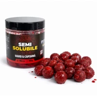 Boilies de Carlig BUCOVINA Semisolubile, Squid & Capsuna, 22mm, 150g