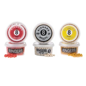 Boilies Ringers Shellfish Galben 8mm 100g