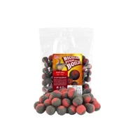 Benzar Turbo Boilie Bicolor Halibut Usturoi 250g 20mm Benzar Turbo Boilie Bicolor Halibut Usturoi 250g 20mm