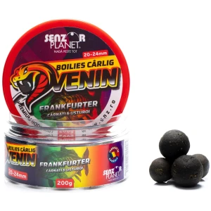 Boilies Carlig Senzor Venin, Frankfurter, 20-24mm, 200g