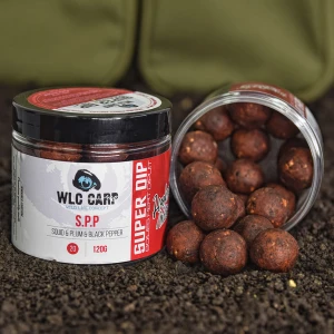 Boilies Carlig Wlc Superdip Spp ( Squid, Plum, Black Pepper) 16mm, 120g
