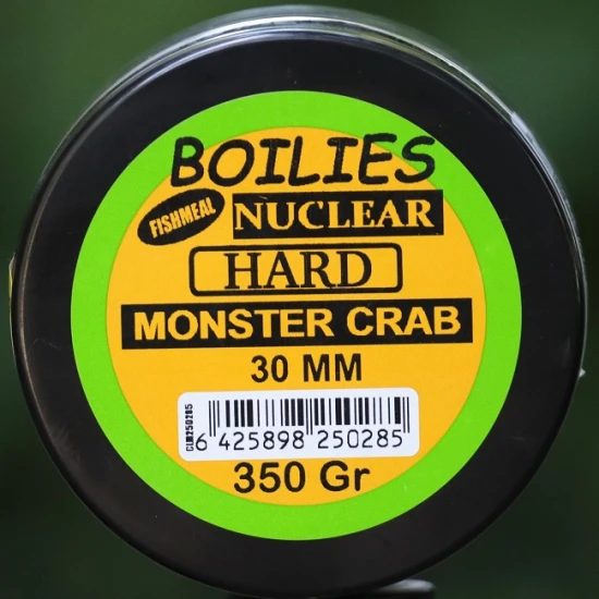 Boilies Claumar Fishmeal Nuclear Hard Monster Crab 30mm 350gr
