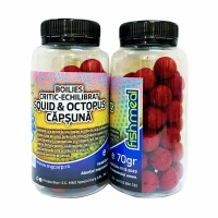 Boilies Critic Echilibrat MG Squid And Octous Capsuna 70gr