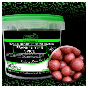 Boilies Mg Special Carp Carlig Dipuit Frankfurter Spice 200gr