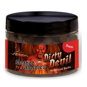 Boilies Radical Method Marbles Dirty Devil 9mm 75g